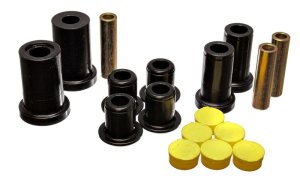 Ford F250 Control Arm Bushings - Front - Energy Suspension - Hyper-Flex Performance Polyurethane - Black - `97-`03